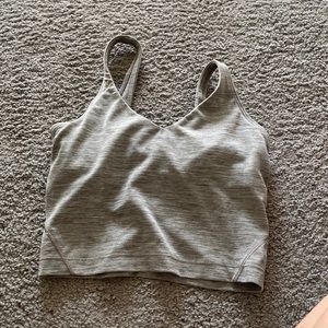 Lululemon heathered grey align tank